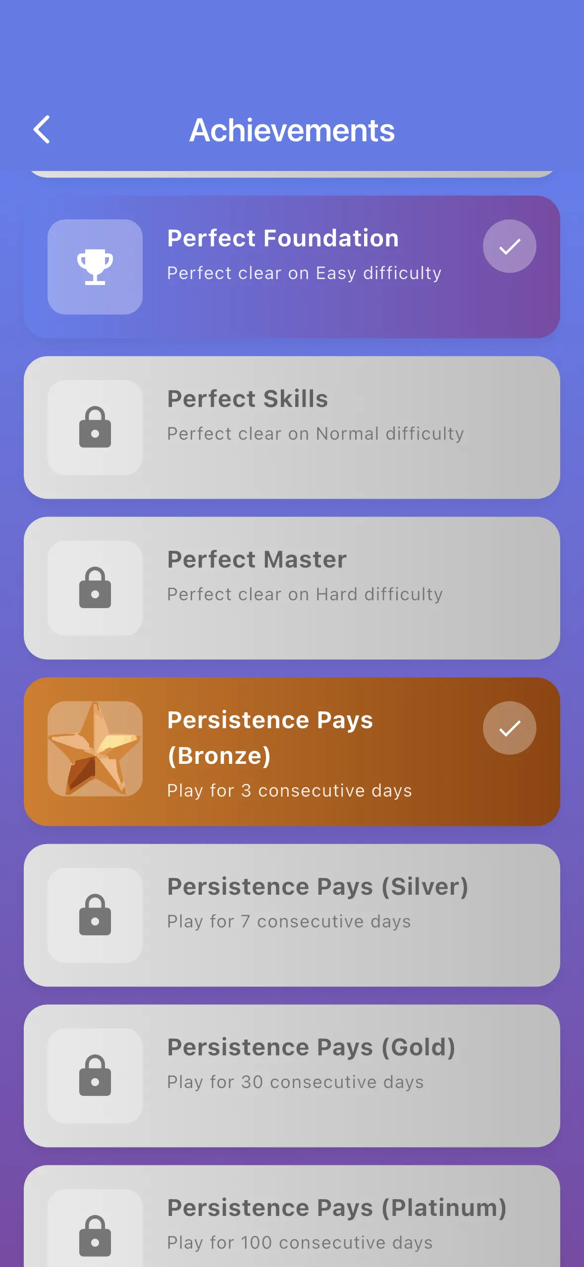 Game Screen - Focus-friendly Design